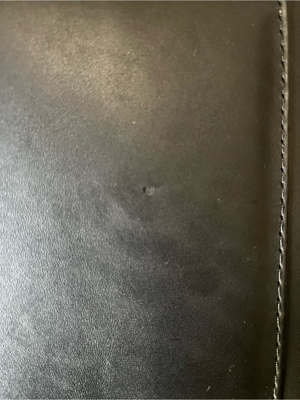 Portland Leather Smooth Black Market Tote - Retired Bag!